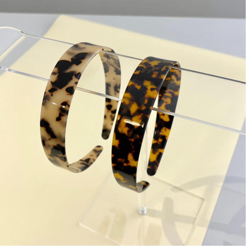 Amber Cellulose Acetate Headband