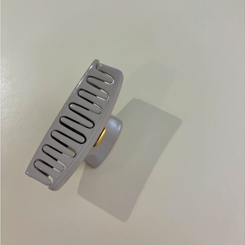 Milk tea color Hair claw