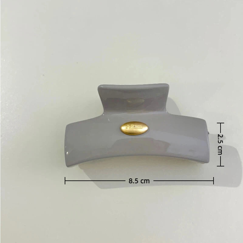 Milk tea color Hair claw