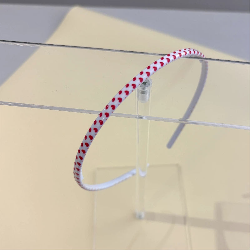 Heart-shaped headband