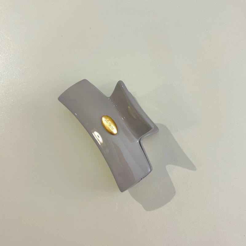 Milk tea color Hair claw