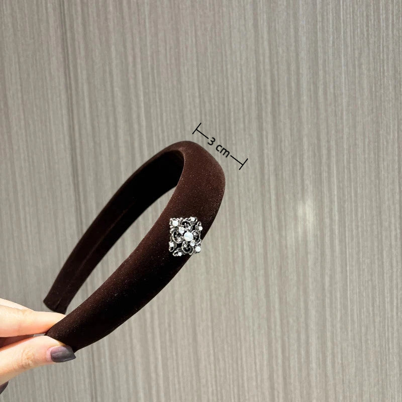Velvet hairband (Wide)