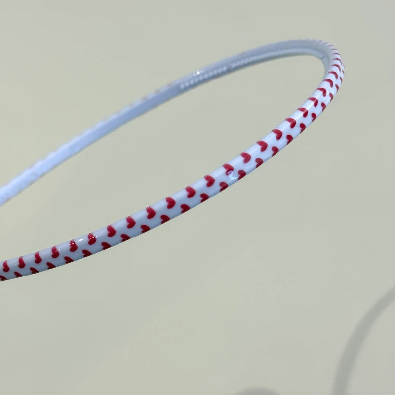 Heart-shaped headband