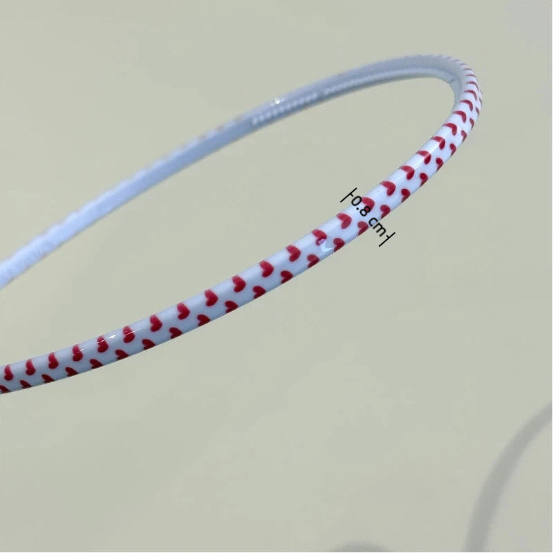 Heart-shaped headband