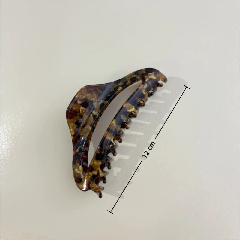 Amber claw clip