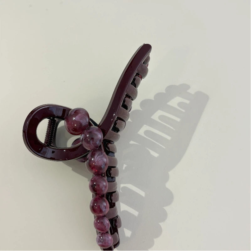 grape hair clip