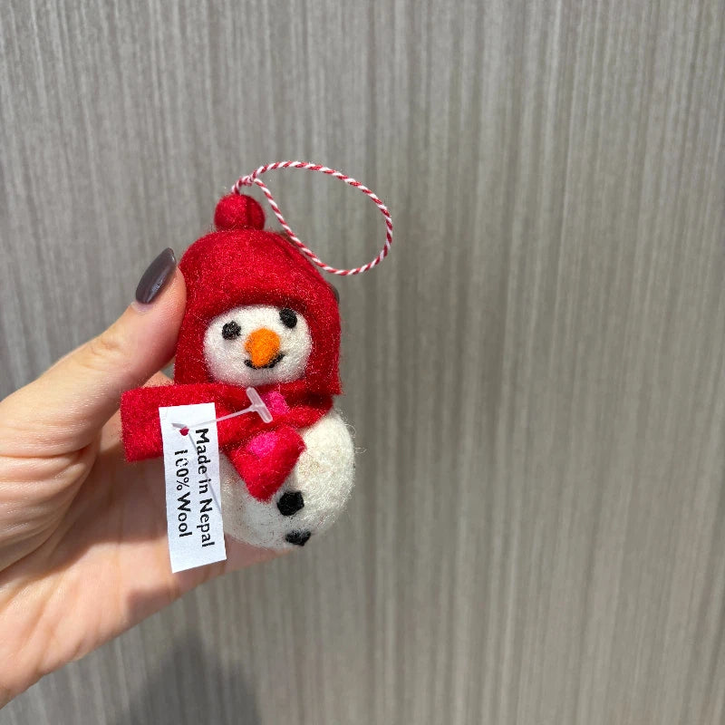 Christmas Snowman Pendant