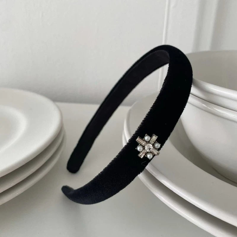Velvet hairband (Wide)