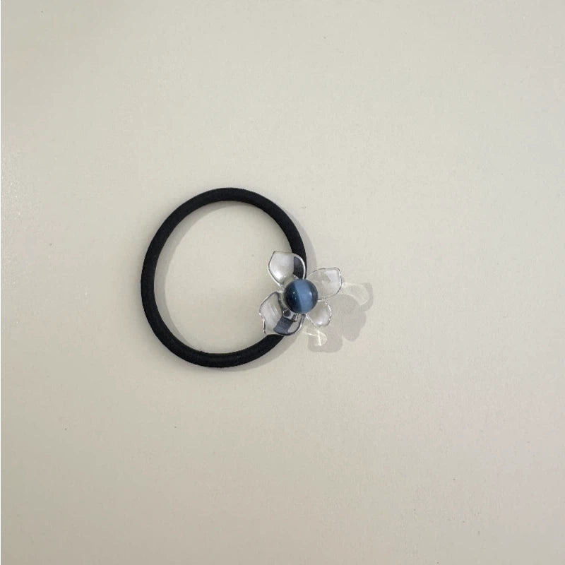 Lucency Flower Crystal Hair tie