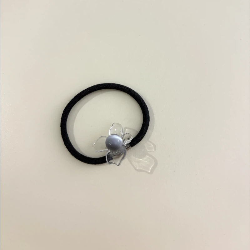 Lucency Flower Crystal Hair tie