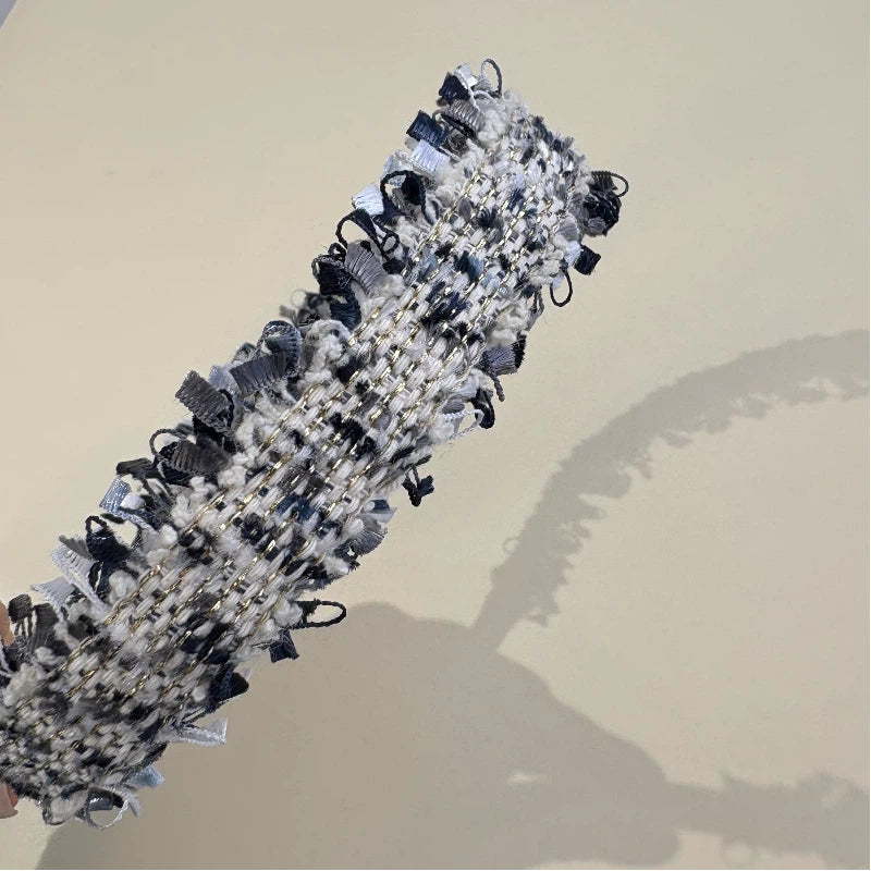 Woven fabric headband