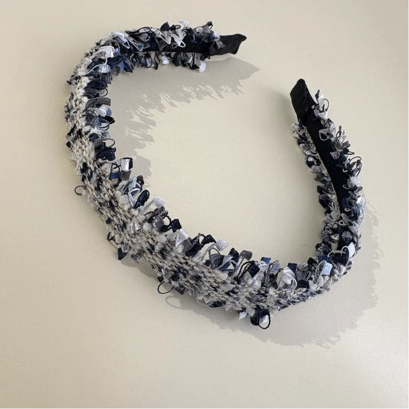 Woven fabric headband