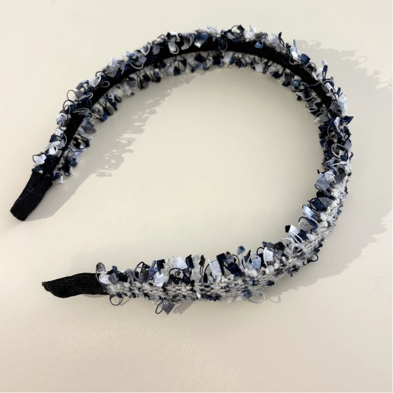 Woven fabric headband