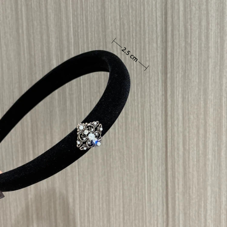 Velvet hairband (narrow)
