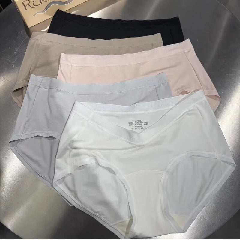 莫代尔蚕丝低档内裤 Modal silk crotch panties